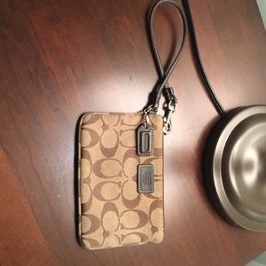 Class C Coach wristlet.